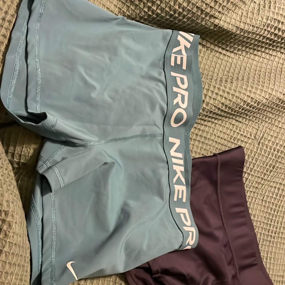 Compression shorts: Nike and under armour; each only worn twice.